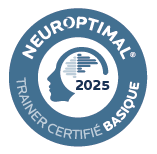 Logo officiel NeurOptimal Trainer Certifié Basique 2025 - Andres Kuhn Cindy praticienne neurofeedback à Gignac 34, près de Montpellier
